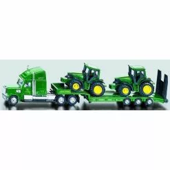 Siku 1837 - Dieplader Met John Deere Tractoren 1:87