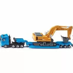 Siku 1847 - Dieplader Met Graafmachine 1:87