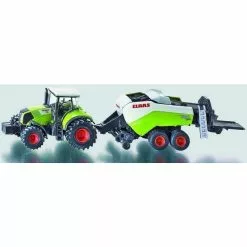 Siku 1852 - Claas Axion Met Claas Balenpers 1:87