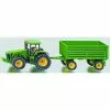 Siku 1953 - John Deere 8430 Met Aanhanger 1:50