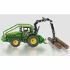 Siku 1974 - John Deere Bosbouwtractor Met Kraan 1:50