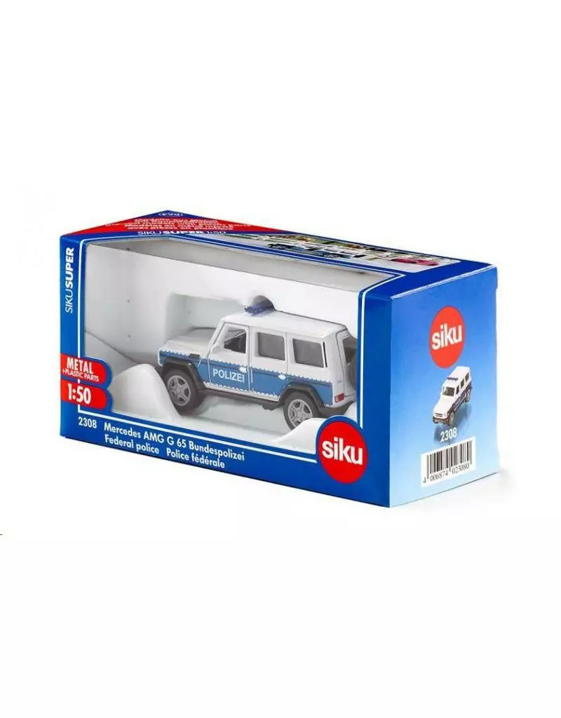 Siku 2308 - Mercedes-Benz AMG G65 Landelijke Politiediensten 1:50 2 Siku 2308 - Mercedes-Benz AMG G65 Landelijke Politiediensten 1:50 - Afbeelding 2