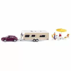 Siku 2542 - Porsche Cayenne Met Caravan 1:55