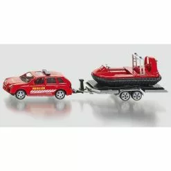 Siku 2549 - Reddingsauto Met Aanhanger En Hovercraft 1:50