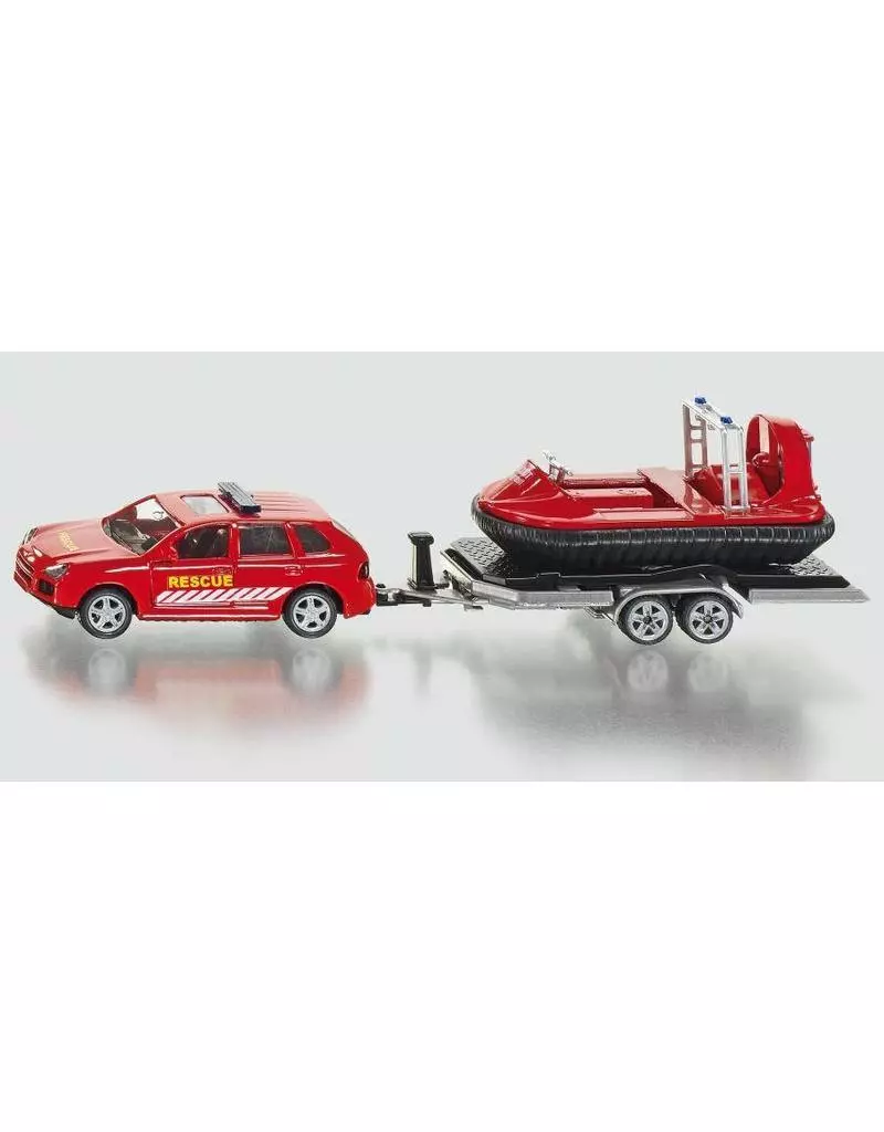 Siku 2549 - Reddingsauto Met Aanhanger En Hovercraft 1:50 1 Siku 2549 - Reddingsauto Met Aanhanger En Hovercraft 1:50