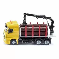 Siku 2714 - Auto Met Laadkraan En Boomstammen 1:50