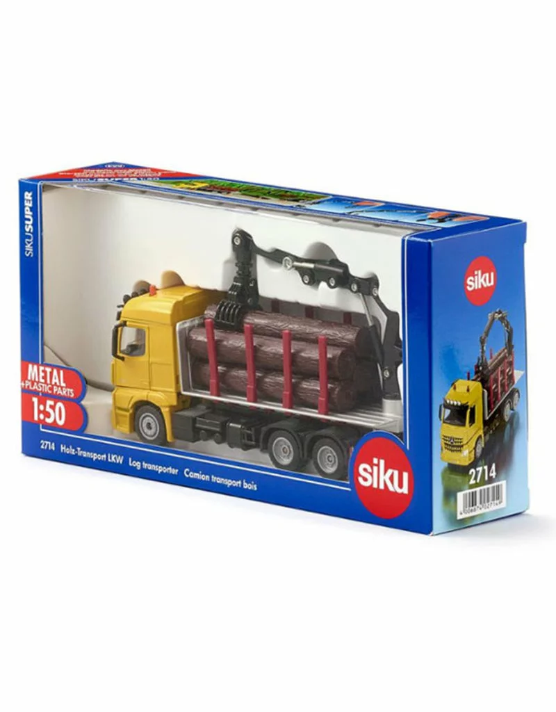 Siku 2714 - Auto Met Laadkraan En Boomstammen 1:50 4 Siku 2714 - Auto Met Laadkraan En Boomstammen 1:50 - Afbeelding 4