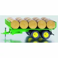Siku 2891 - Balenwagen Met Ronde Hooibalen 1:32