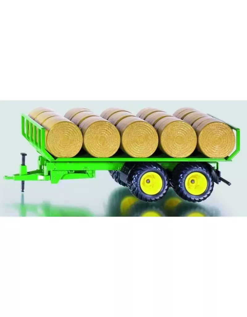 Siku 2891 - Balenwagen Met Ronde Hooibalen 1:32 1 Siku 2891 - Balenwagen Met Ronde Hooibalen 1:32