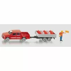 Siku 3543 - Pick-Up Met Kipper Aanhanger 1:55