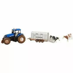 Siku 8607 - New Holland T8.390 Met Veetrailer 1:32